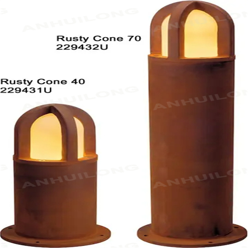 <h3>AHL corten steel: Orange Outdoor Lights</h3>
